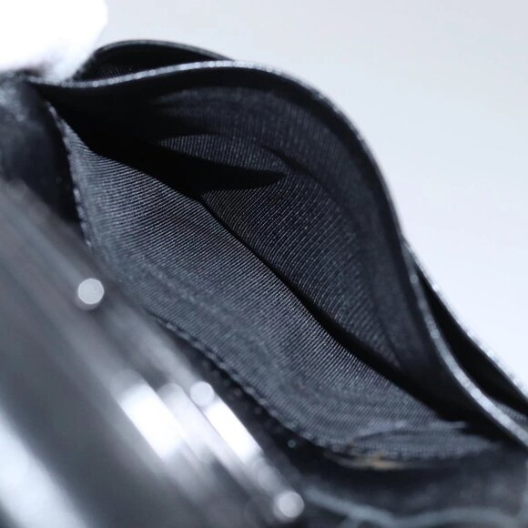 FENDI Zucchino Canvas Wallet Brown Silver Auth - Picture 12 of 15